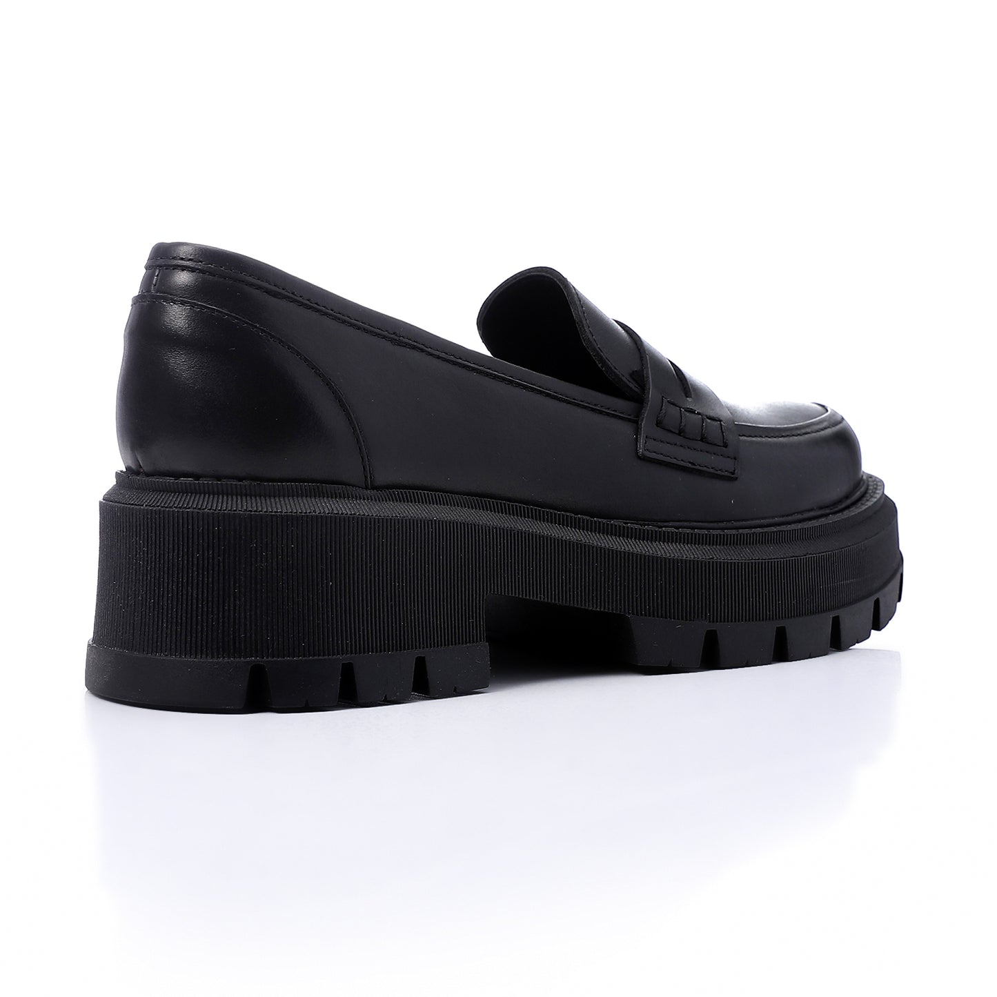 Black Chunky Loafers