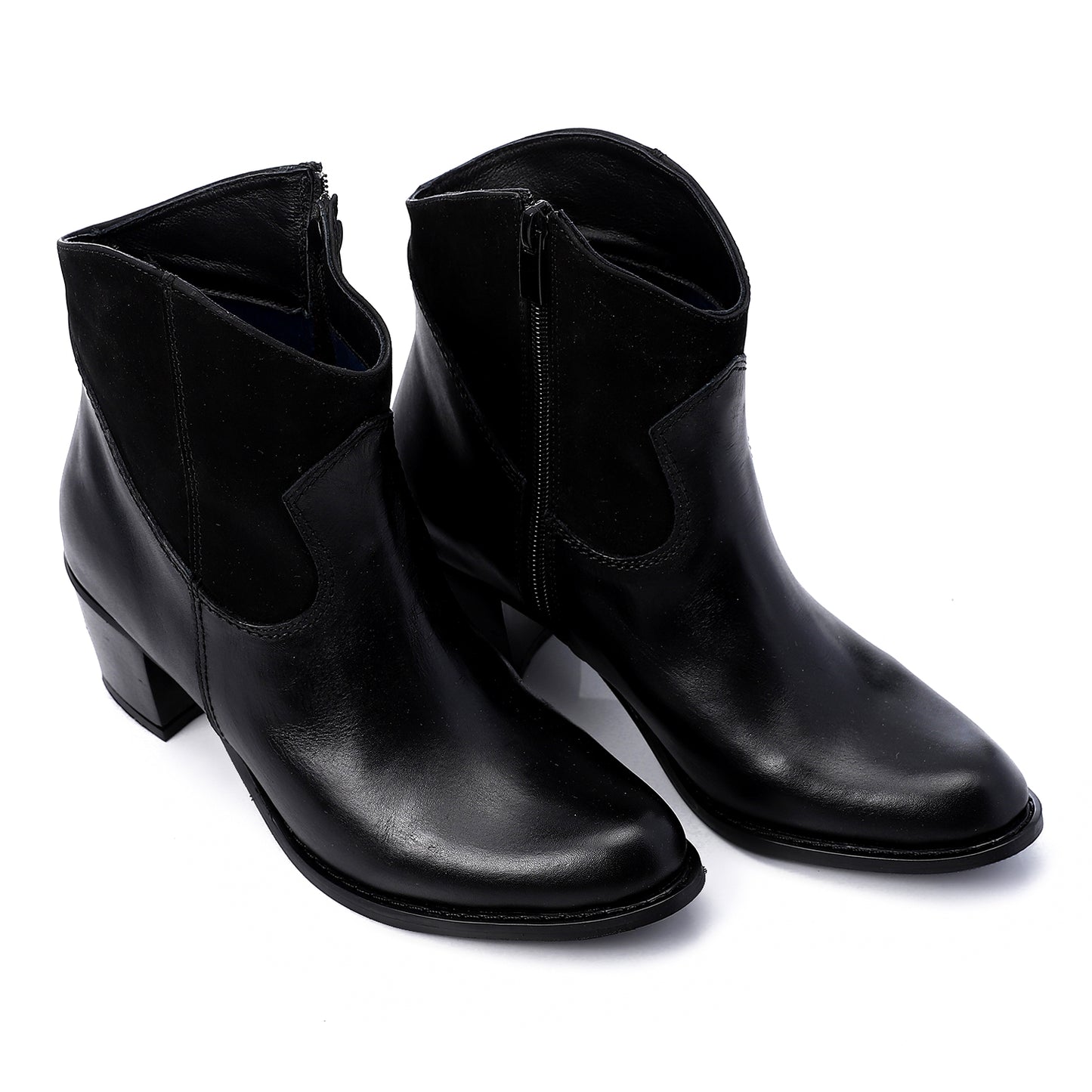 Black Texas Ankle Boots