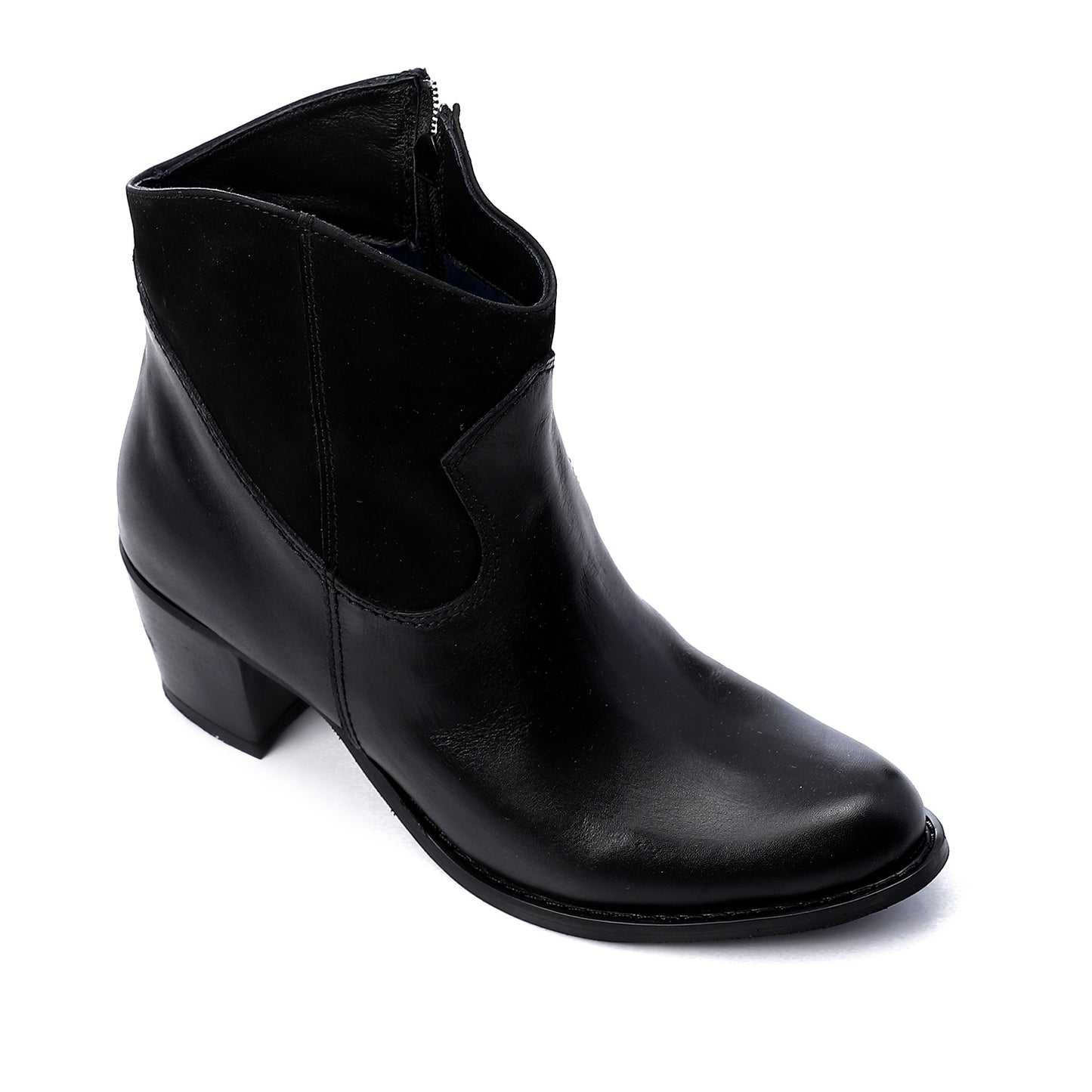 Black Texas Ankle Boots