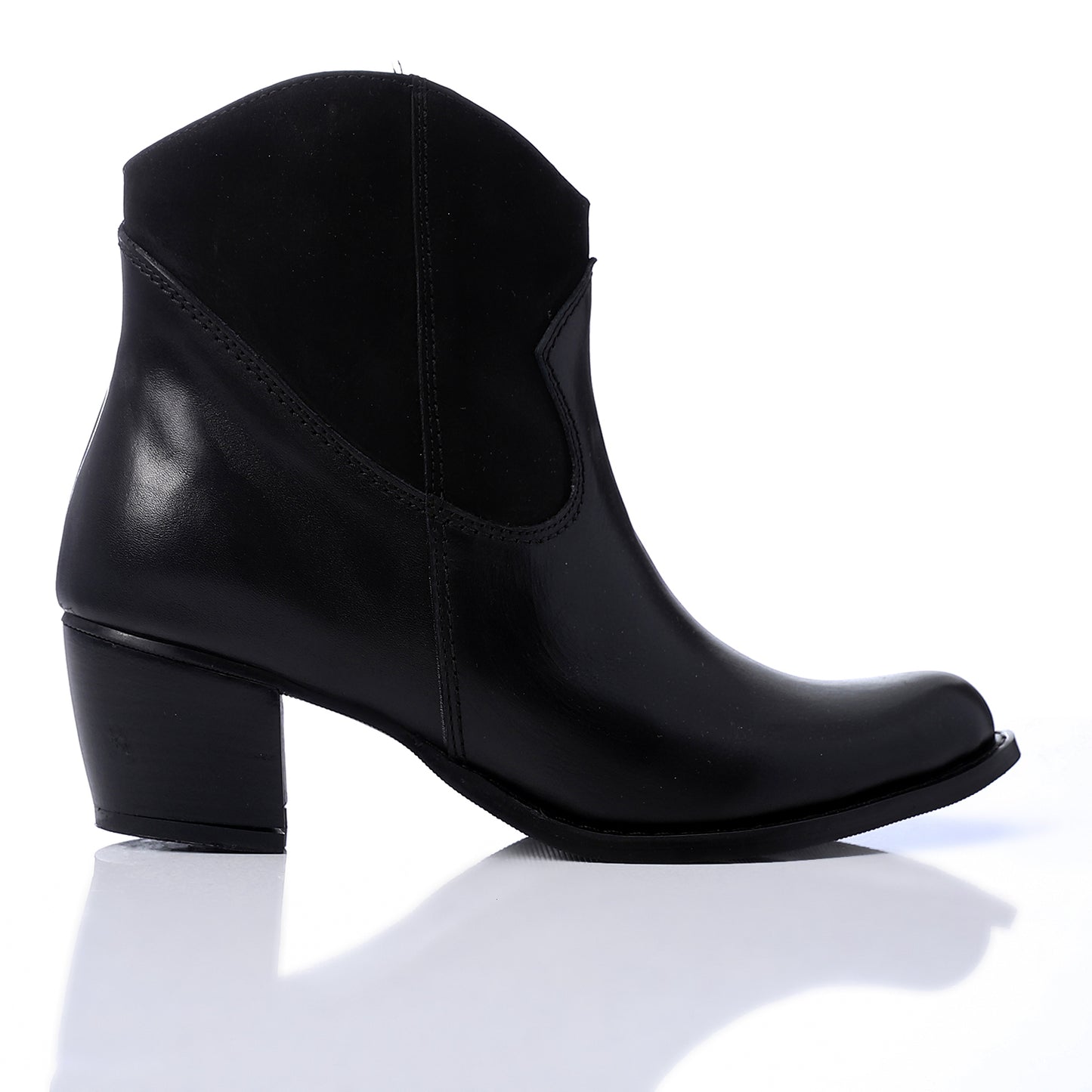 Black Texas Ankle Boots