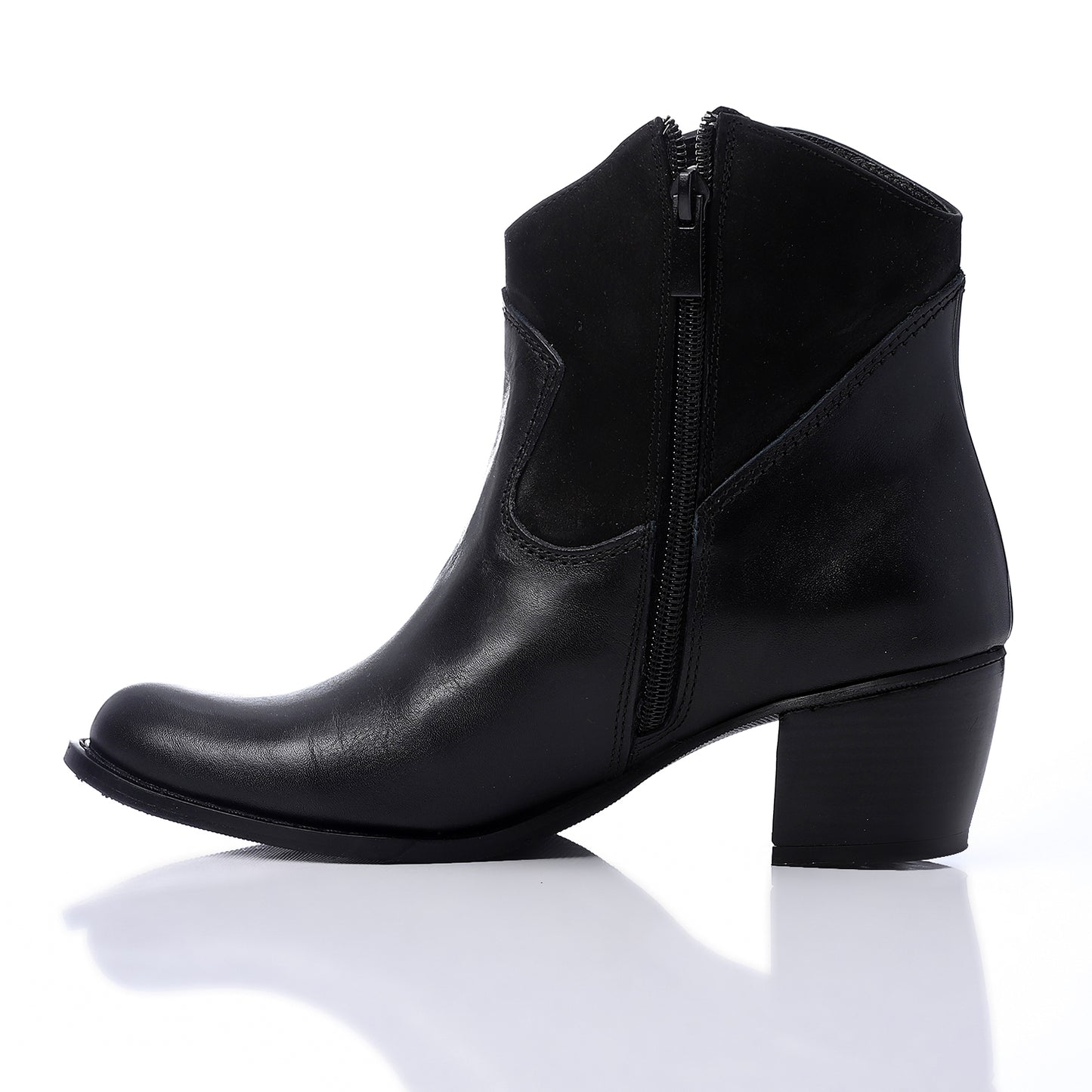 Black Texas Ankle Boots