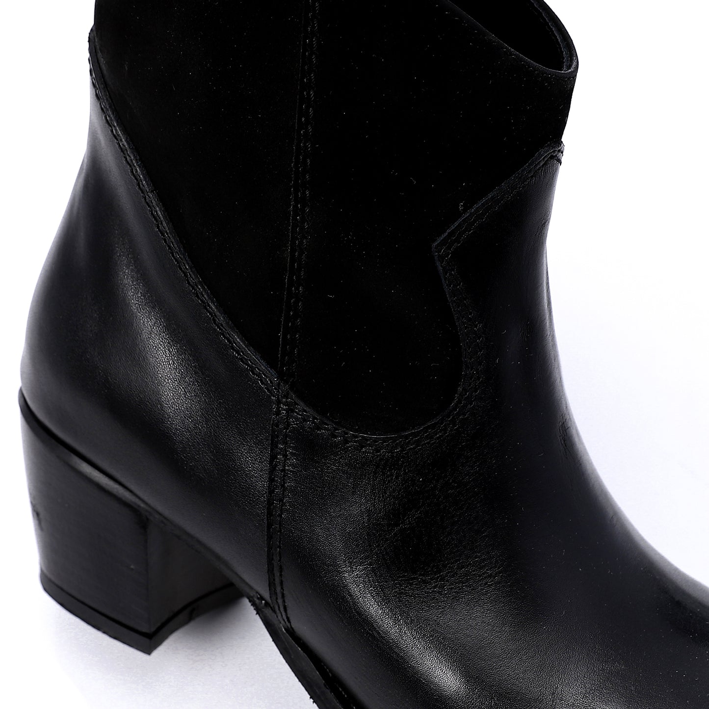 Black Texas Ankle Boots