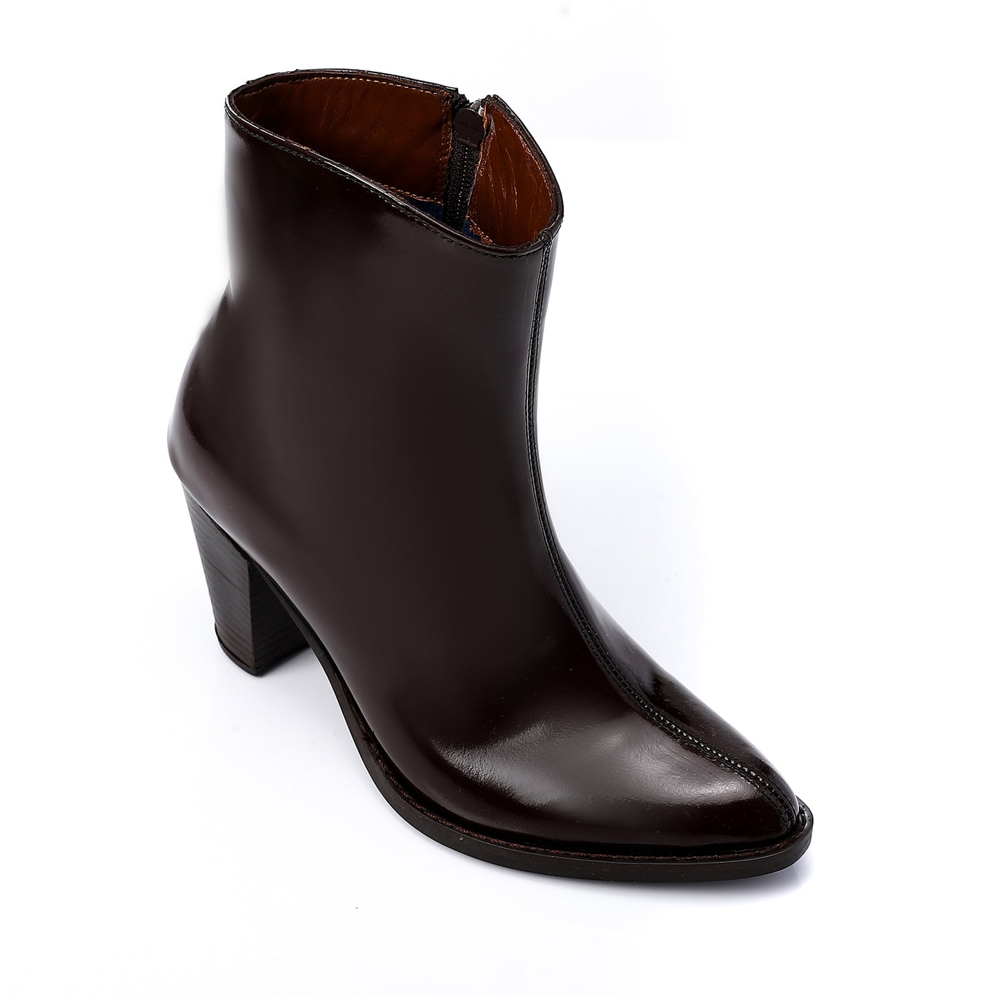 Deep Brown Ankle Boots