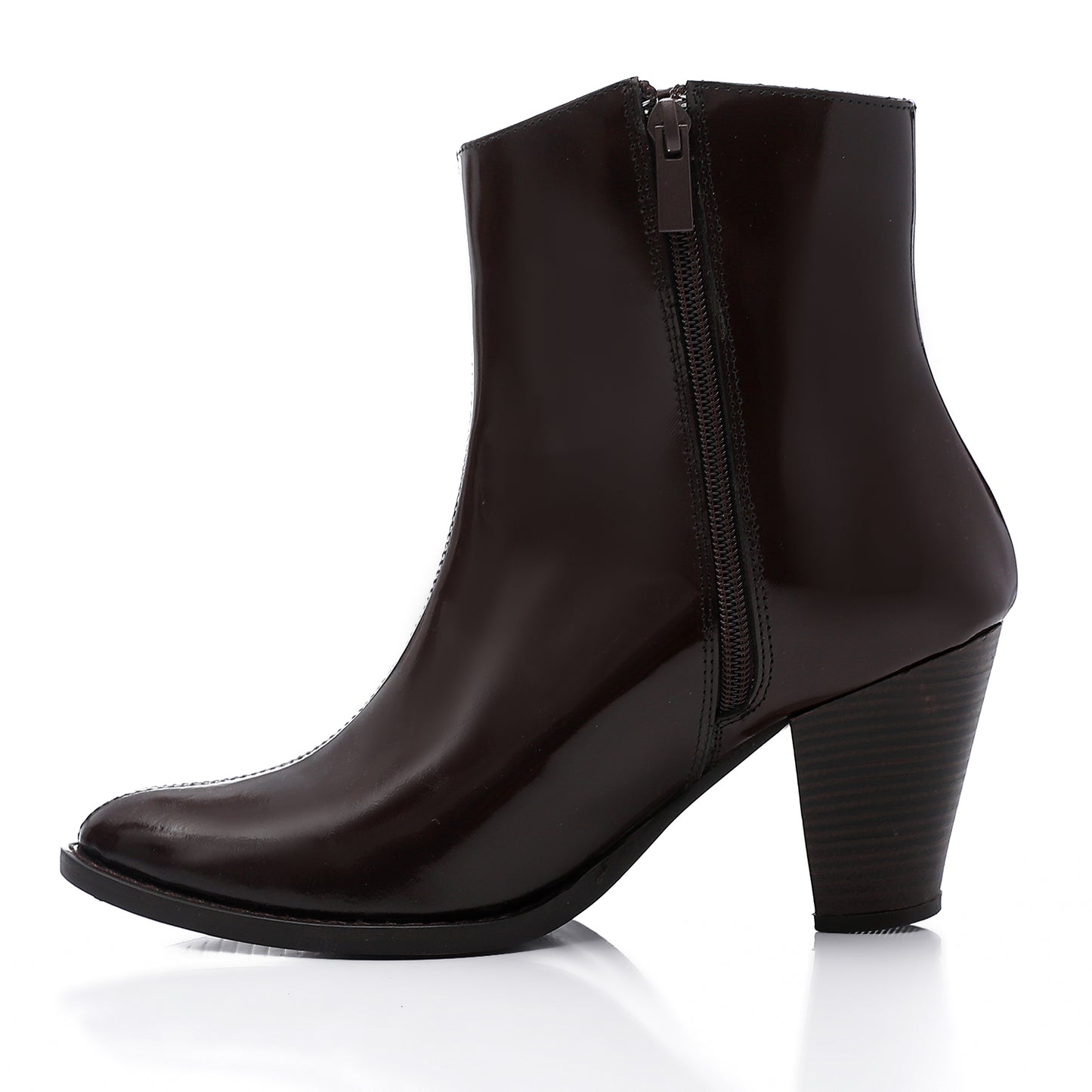 Deep Brown Ankle Boots