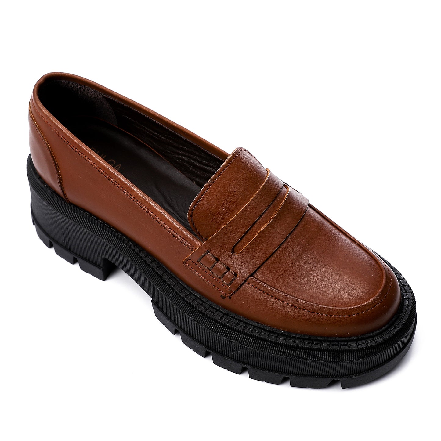 Brown Chunky Loafer