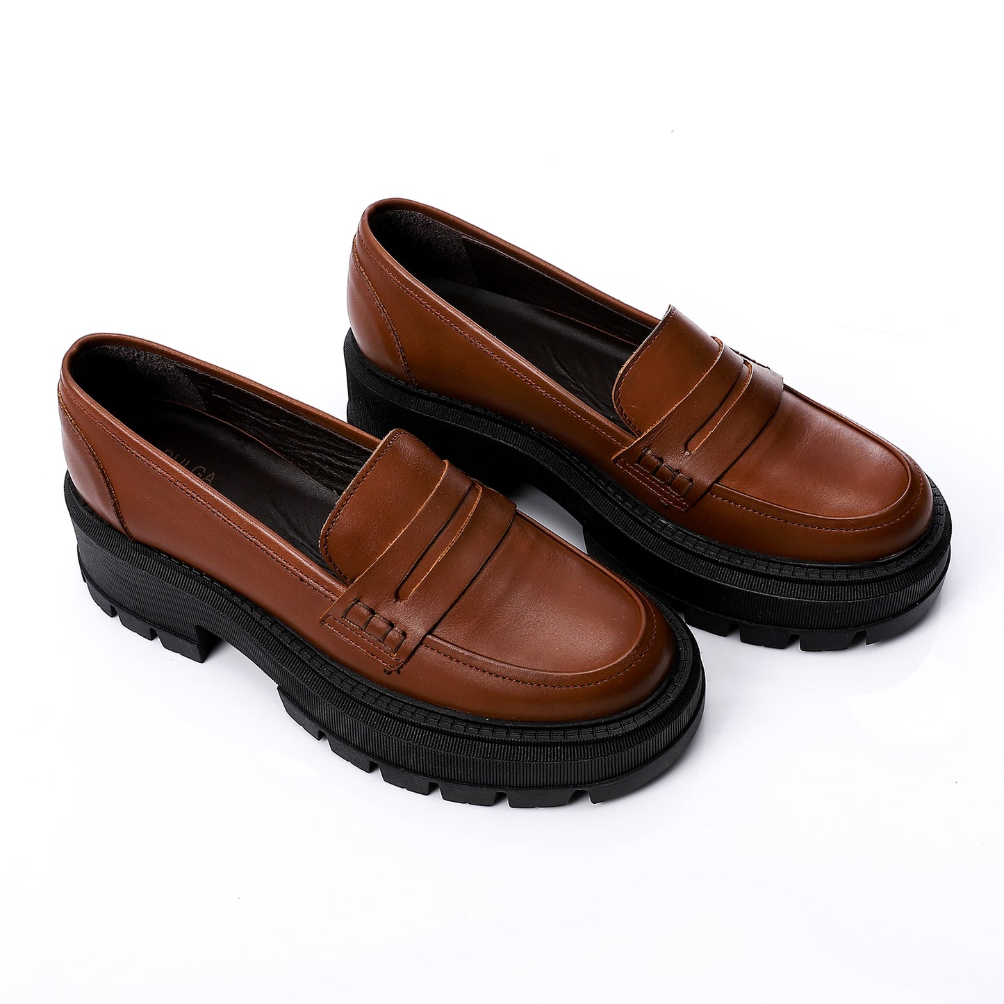 Brown Chunky Loafer