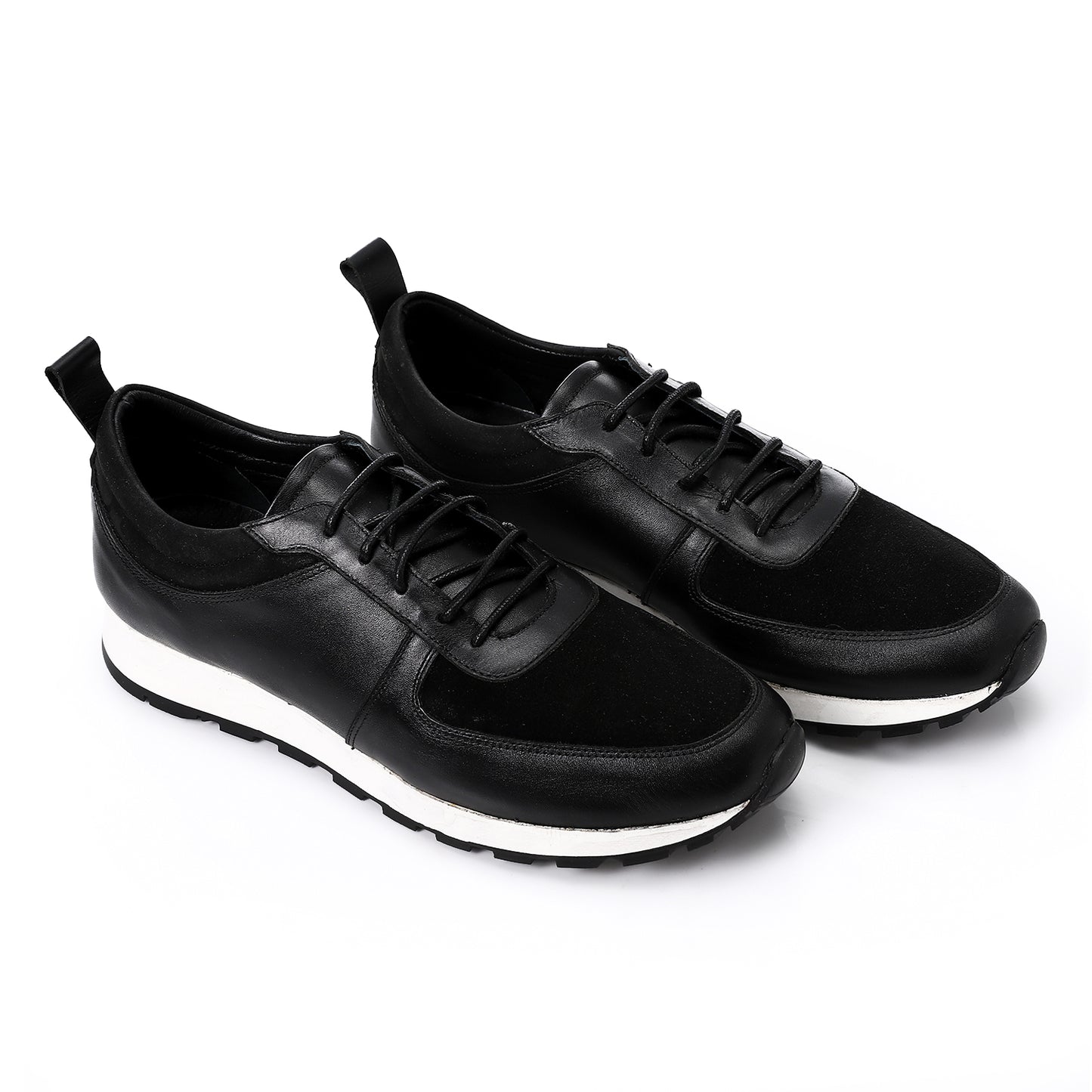 Black Lace-up Sneaker