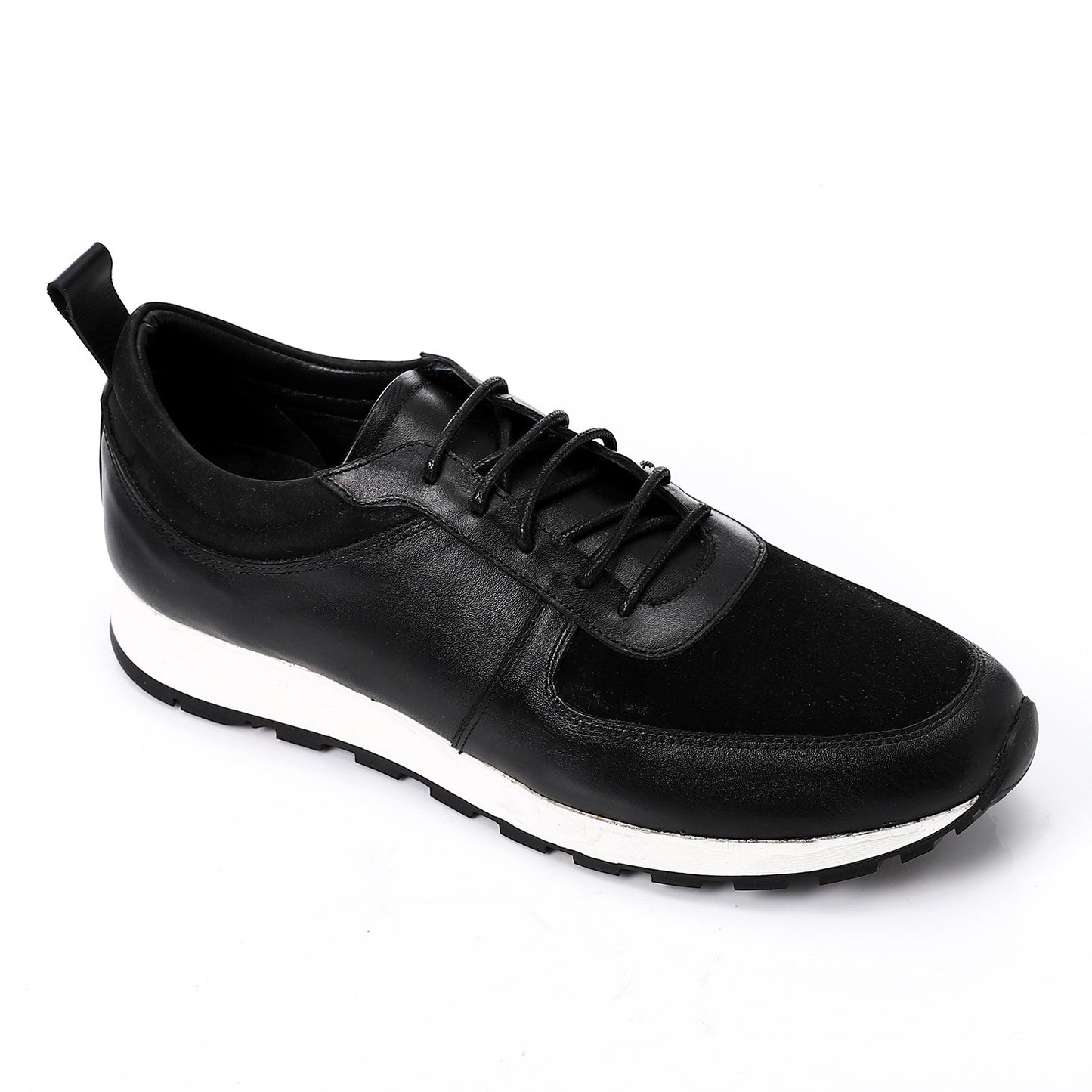 Black Lace-up Sneaker