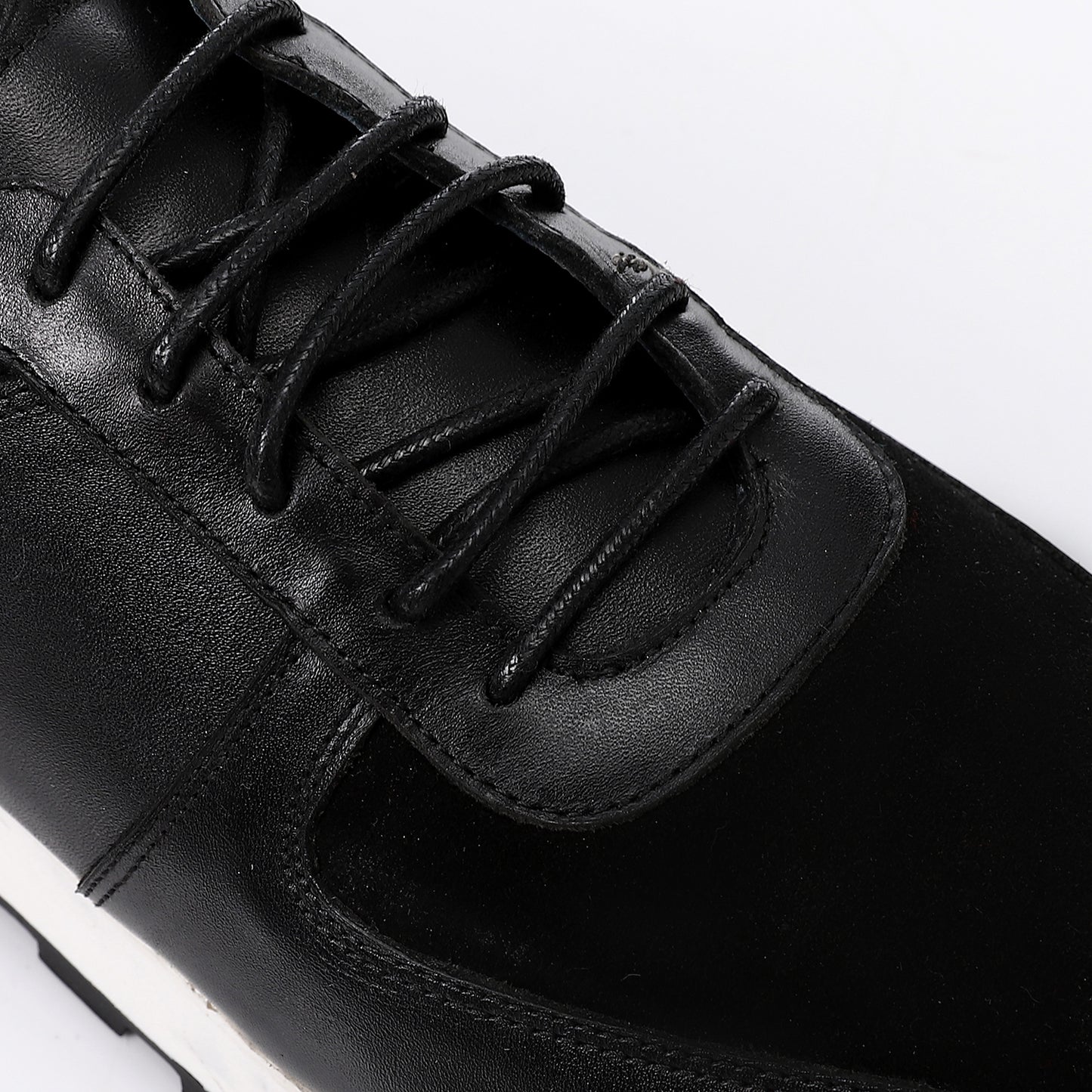 Black Lace-up Sneaker